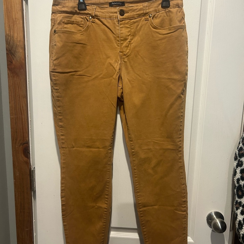 Relativity Mustard Yellow Pants SKU 606